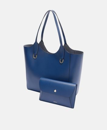 Leather shopper Ares
