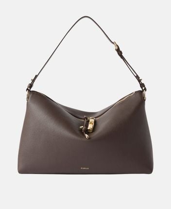 Leather shoulder bag Debby