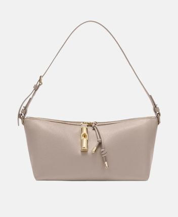 Leather shoulder bag