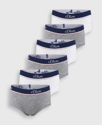 Briefs, pack of 6