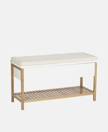 Bench with storage space