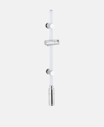 LED shower rail