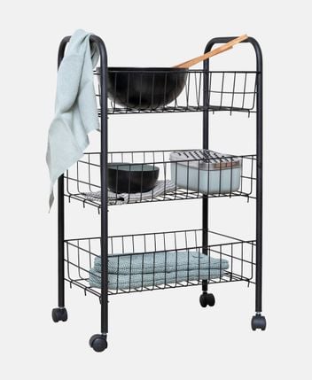 Rolling shelf