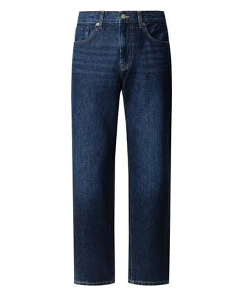 Straight-leg jeans