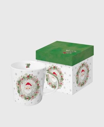 Mug Wreath & Santa Trend