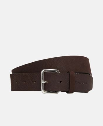 Leather belt