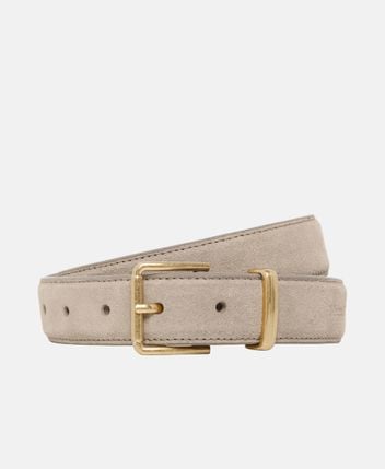 Leather belt