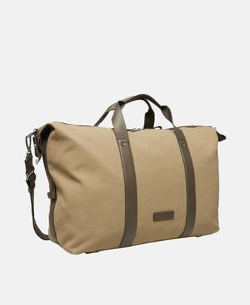 Leather weekender Min