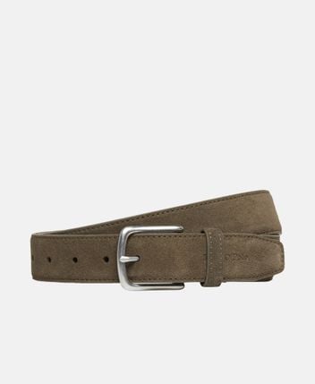 Leather belt