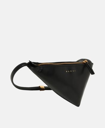Leather cross body bag