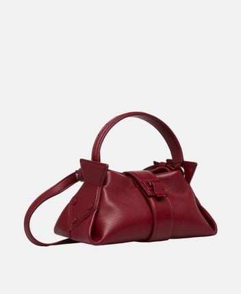 Leather cross body bag