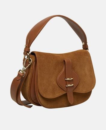 Leather cross body bag Mavery