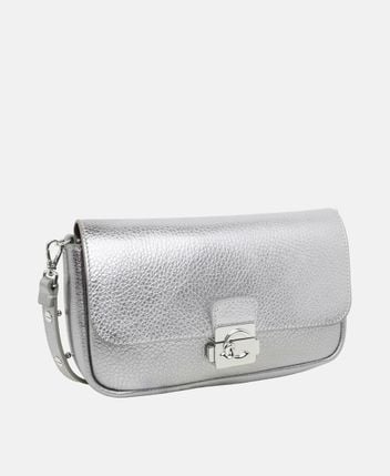 Leather cross body bag