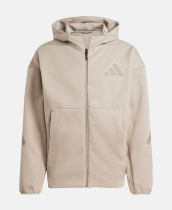 Hooded sweat jacket