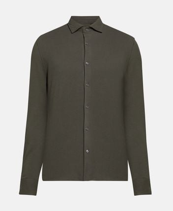 Long-sleeved shirt - shaped fit