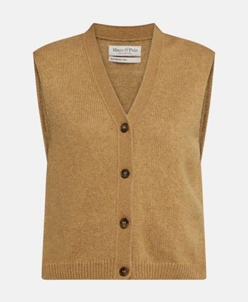 Wool-blend cardigan