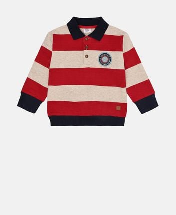 Long-sleeved polo shirt