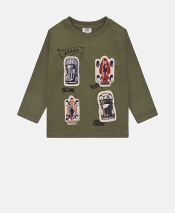 Long-sleeved top