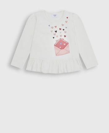 Long-sleeved top