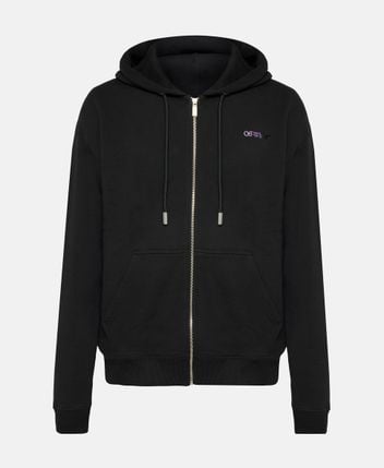 Hooded sweat jacket