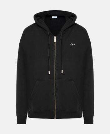 Hooded sweat jacket