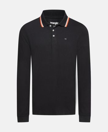 Long-sleeved polo shirt