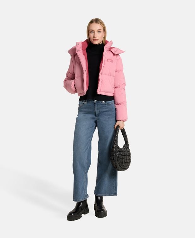 Tommy Jeans 다운 자켓 알래스카 그리드