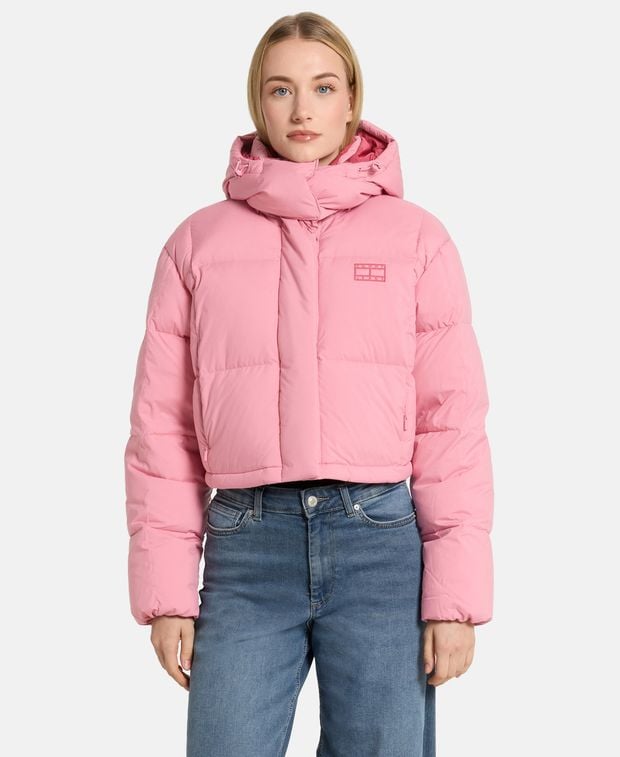 Tommy Jeans 다운 자켓 알래스카 그리드