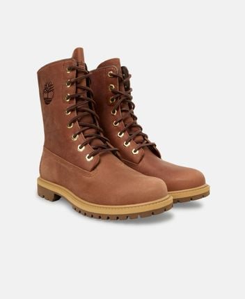 Lace-up ankle boot