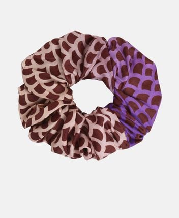 Silk scrunchie