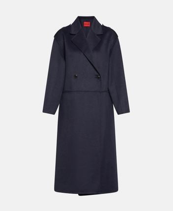Wool-blend coat