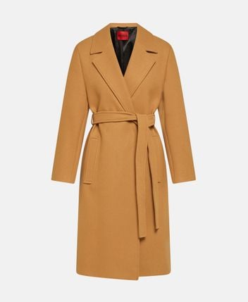 Wool-blend coat