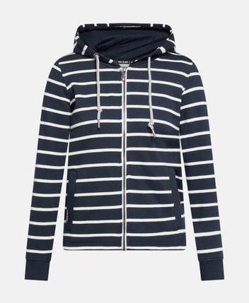 Hooded sweat jacket