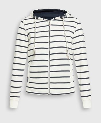 Hooded sweat jacket