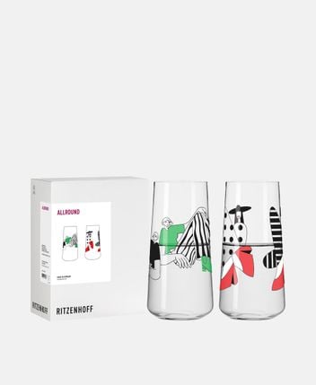 Glasses set, 2 pcs. Fashion
