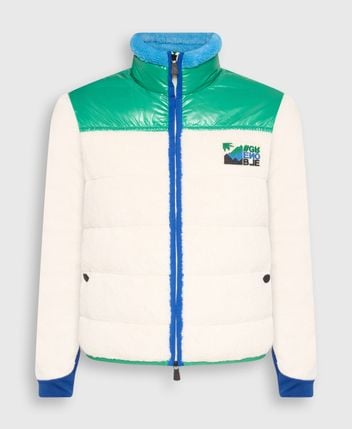 Hybrid down jacket