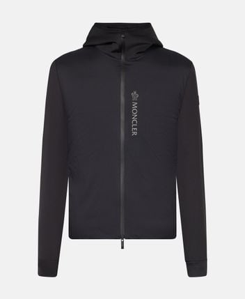 Hybrid down jacket