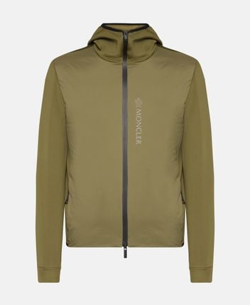Hybrid down jacket