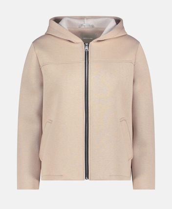 Hooded sweat jacket