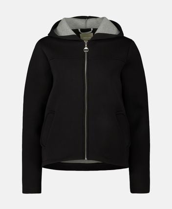 Hooded sweat jacket