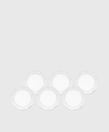 Breakfast plate set of 6 Tac