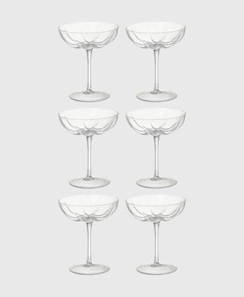 Cocktail glasses, set of 6 Sonetto