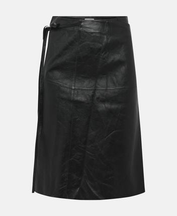 Leather skirt