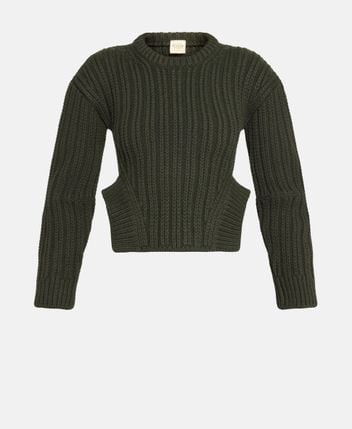 Wool pullover