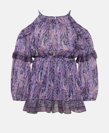 Silk-blend dress Gabina