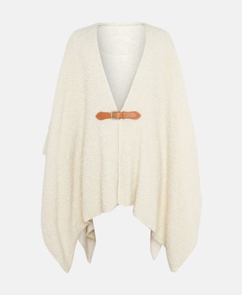 Knitted poncho