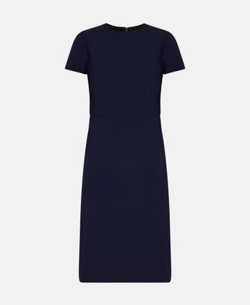 Wool-blend dress