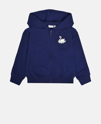 Hooded sweat jacket