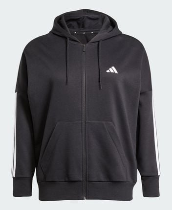 Hooded sweat jacket PLUS SIZE