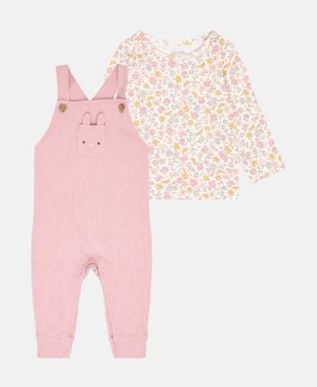 Shirt and dungarees set